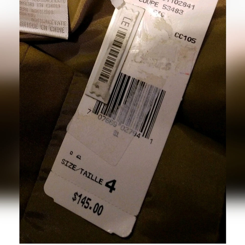 Jones NY Duponi Textured Silk Wrap Mini Skirt Army Olive Green Career Cocktails - Picture 13 of 16